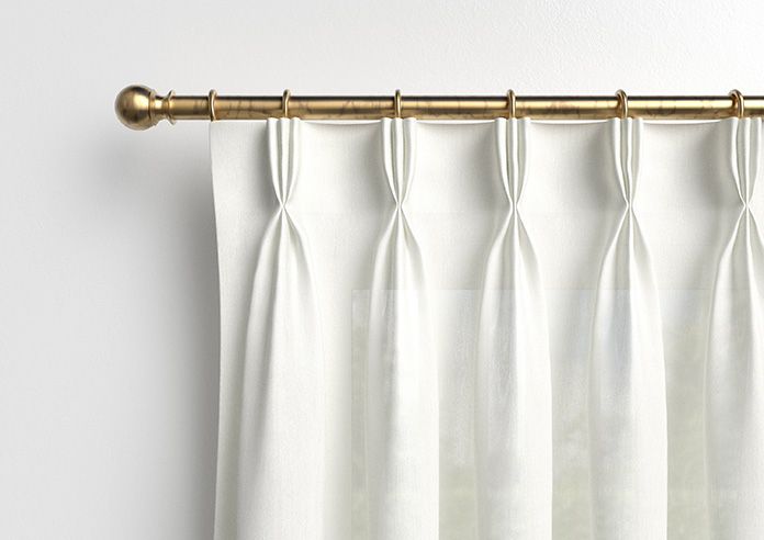 Salerno Voile, Coastal White - Made to Measure Curtains - Image 12